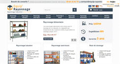 Desktop Screenshot of equip-rayonnage.com